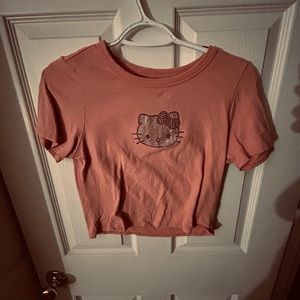 Cute Pink Graphic T-Shirt